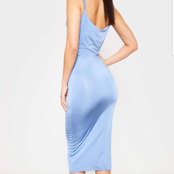 PrettyLittleThing Slinky Cut Out Dress - Picture 2 of 2